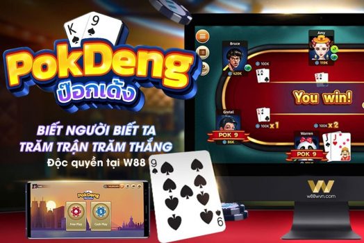 Pok Deng là gì? Hướng dẫn cách chơi game Pok Deng tại w88