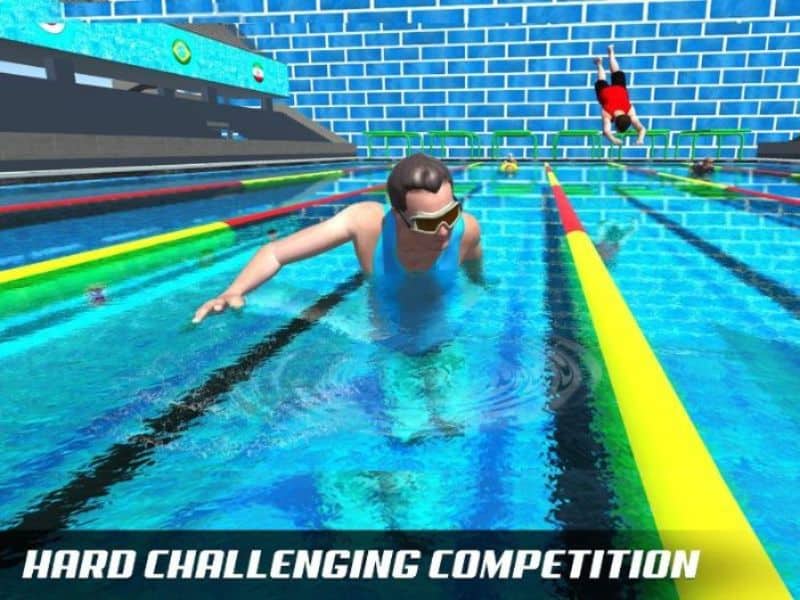 Trò chơi bơi lội là thể loại game thể thao giải trí liên quan đến các giải bơi  nổi tiếng trên thế giới