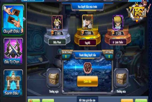 Hướng Dẫn Cách Chơi Game Đấu Bài Ma Thuật Yugioh Online