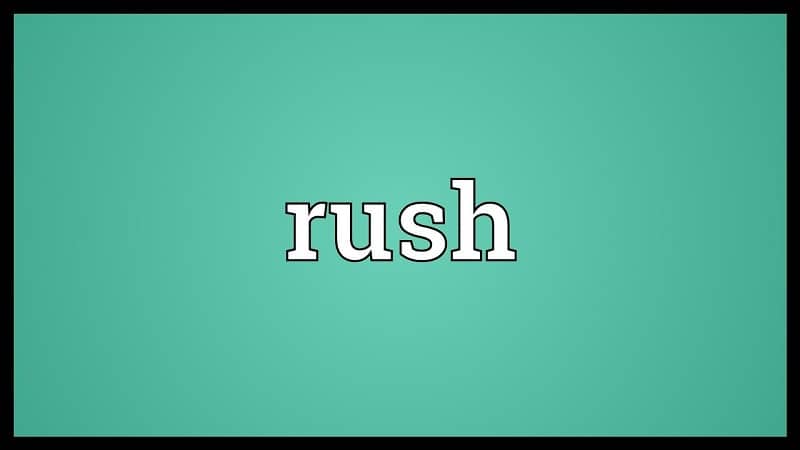 Rush là gì? Thuật ngữ Rush phổ biến trong tựa game online